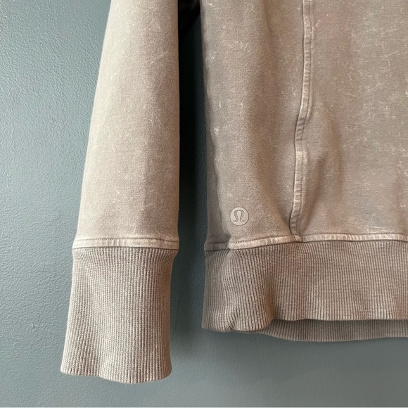 Lululemon Scuba Crew in Washed Dark Chrome - Picture 8 of 10